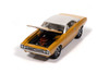 1971 Dodge Challenger R/T, Butterscotch Orange w/White Top - Johnny Lightning JLCG033/48B - 1/64 Scale Diecast Model Toy Car