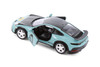 Porsche 911 Rallye Livery Edition, Turquoise - Kinsmart 5467DF/AB - 1/38 Scale Diecast Model Toy Car