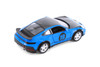 Porsche 911 Rallye Livery Edition, Blue - Kinsmart 5467DF/AB - 1/38 Scale Diecast Model Toy Car