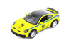 Porsche 911 Rallye Livery Edition, Yellow - Kinsmart 5467DF/AB - 1/38 Scale Diecast Model Toy Car