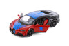Bugatti Chiron Supersport Livery Edition, Red - Kinsmart 5423DF - 1/38 Scale Diecast Model Toy Car