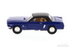 1965 Ford Mustang Soft Top, Blue - Superior 5719 - 1/34 scale diecast model car (1 car, no box)