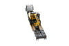 Kenworth T880s SBFS 40in-Sleeper Tandem Tractor w/Lowboy Trailer & Cat 320D l Hydraulic Excavator, Black/Yellow - Diecast Masters 84420 - 1/87 Scale Diecast Model Toy Car