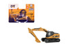 Caterpillar 320D L Hydraulic Excavator, Yellow/Black - Diecast Masters 84663CS - 1/87 Scale Diecast Model Toy Car