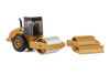 Caterpillar CS56 Roller w/Interchangeable Front Attachment, Yellow/Black - Diecast Masters 84662CS - 1/87 Scale Diecast Model Toy Car
