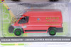 GREEN MACHINE Anaheim Fire & Rescue Services Division 2018 Dodge Ram ProMaster 2500 Cargo High Roof Van, Red - Greenlight 53030D/48 - 1/64 scale Diecast Model Toy Car