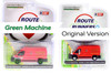 GREEN MACHINE Anaheim Fire & Rescue Services Division 2018 Dodge Ram ProMaster 2500 Cargo High Roof Van, Red - Greenlight 53030D/48 - 1/64 scale Diecast Model Toy Car