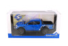 2024 Ford Ranger Raptor Pickup Truck, Blue Lightning - Solido S1813902 - 1/18 Scale Diecast Model Toy Car