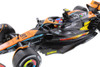 Box of 4 2023 McLaren MCL60 F1 "Abu Dhabi GP", #81 Piastri / #4 Norris - Showcasts® 221290A2D - 1/24 Scale Diecast Model Toy Cars