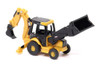 Caterpillar 420E Backhoe Loader, Yellow/Black - Diecast Masters 85973CS - Micro Scale Diecast Model Toy Car