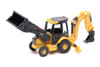 Caterpillar 420E Backhoe Loader, Yellow/Black - Diecast Masters 85973CS - Micro Scale Diecast Model Toy Car