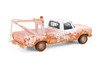 1973 Ford F-100 Tow Truck, White Weathered - Greenlight 35300B/48 - 1/64 Scale Diecast Model Toy Car