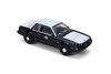 1982 Ford Mustang SSP "Texas Department of Public Safety Highway Patrol", Black/White - Greenlight 30542/48 - 1/64 Scale Diecast Model Toy Car