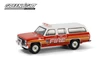 1991 Chevy Suburban - FDNY Battalion Chief (NYC Fire Department), Red/White - Greenlight 30501/48 - 1/64 Scale Diecast Model Toy Car