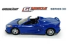 2021 Chevy Corvette Stingray Convertible, Elkhart Lake Blue - Greenlight 13370E/48 - 1/64 Scale Diecast Model Toy Car