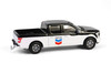 2019 Ford F-150 XL Pickup Truck w/STX Package "Chevron", Black/White - Greenlight 41175F/48 - 1/64 Scale Diecast Model Toy Car