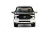 2019 Ford F-150 XL Pickup Truck w/STX Package "Chevron", Black/White - Greenlight 41175F/48 - 1/64 Scale Diecast Model Toy Car