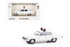 1971 AMC Matador w/Police Lights, White - Greenlight 43011/100 - 1/64 Scale Diecast Model Toy Car