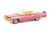 1963 Chevy Impala Lowrider "Michael Heralda Special Edition", Red/Cream - Greenlight 2020001/48 - 1/64 Scale Diecast Model Toy Car