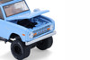 1972 Ford Bronco Custom SUV, Blue - Greenlight 37330F/48 - 1/64 Scale Diecast Model Toy Car