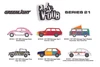 Box of 6 Club V-DUB Series, 21 Assortment - Greenlight 36120/6 - 1/64 Scale Diecast Model Toy Cars
