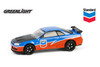 2000 Nissan Skyline GT-R (R34) "Chevron", Blue/Red - Greenlight 41175E/48 - 1/64 Scale Diecast Model Toy Car