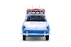 1961 Volkswagen Type 3 Squareback w/Roof Rack & Surfboards "Waxed Zack", Blue/White - Greenlight 54110B/48 - 1/64 Scale Diecast Model Toy Car