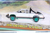 GREEN MACHINE 1991 Chevy S-10 Baja Extended Cab, White - Greenlight 35210/48 - 1/64 scale Diecast Model Toy Car