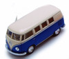 1962 Volkswagen Classical Bus, Blue - Kinsmart 5377D - 1/32 Diecast Car (Brand New, but NOT IN BOX)