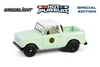 1969 International Harvester Scout - U.S. Customs & Border Protection Patrol, Green/White - Greenlight 43035A/48 - 1/64 Scale Diecast Model Toy Car