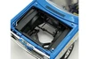 1966 Plymouth Barracuda "Hemi Hustler", Blue/White - Acme A1806138 - 1/18 Scale Diecast Model Toy Car