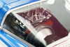 1966 Plymouth Barracuda "Hemi Hustler", Blue/White - Acme A1806138 - 1/18 Scale Diecast Model Toy Car