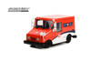 Canada Post Long-Life Postal Delivery Vehicle (LLV), Red/White - Greenlight 84108 - 1/24 Scale Diecast Model Toy Car