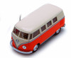 1962 Volkswagen Classical Bus, Orange - Kinsmart 5377D - 1/32 scale Diecast Model Toy Car