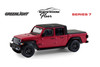 2024 Jeep Gladiator Pickup Truck, Tuscadero Pink - Greenlight 68070F/48 - 1/64 Scale Diecast Model Toy Car
