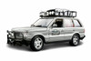 Range Rover Safari Experience SUV, Silver - Bburago R-23884 - 1/24 scale Diecast Model Toy Car