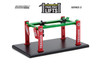 2 Lift Bundle: Four-Post Lift - Shell Oil / Texaco - Greenlight R-23919 - 1/64 Diecast Accessory