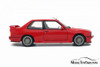 1990 BMW E30 M3 Hardtop, Red - Solido S1801502 - 1/18 scale Diecast Model Toy Car