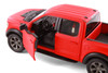 2022 Ford F-150 Raptor Pickup Truck, Red - Kinsmart 5436DM - 1/46 Scale Diecast Model Toy Car