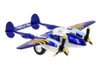 Box of 12 War Fighters Assortment - Showcasts 508D - 4.5" Scale Diecast Model Toy Planes
