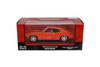 1969 Pontiac GTO Judge Hardtop, Orange - Showcasts 77242OR - 1/24 Scale Diecast Model Toy Car