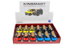 Box of 12 2022 Ford Bronco w/Surfboard, ASSTD - Kinsmart 5438DS1 - 1/34 Scale Diecast Model Toy Cars