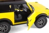 Box of 12 2022 Ford Bronco w/Surfboard, ASSTD - Kinsmart 5438DS1 - 1/34 Scale Diecast Model Toy Cars
