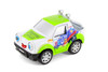 Cutie Cars w/Movable Eyes & Tongues - Power Man, Green - Showcasts 403/4D - 4" Scale Diecast Model Toy Car