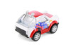 Cutie Cars w/Movable Eyes & Tongues - Power Man, Red - Showcasts 403/4D - 4" Scale Diecast Model Car