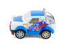 Cutie Cars w/Movable Eyes & Tongues - Power Man, Blue - Showcasts 403/4D - 4" Scale Diecast Model Car