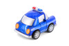 Cutie Cars w/Movable Eyes & Tongues - Police, Blue - Showcasts 403/4D - 4" Scale Diecast Model Car