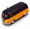 1962 Volkswagen Classical Bus, Yellow - Kinsmart 5376D - 1/32 scale Diecast Car (New, but NO BOX)