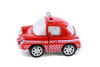 Cutie Cars w/Movable Eyes & Tongues - Fire Dept., Red - Showcasts 403/4D - 4" Scale Diecast Model Car