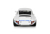 1973 Porsche 911 RSR Carrera Hardtop, White/Blue Stripes - Solido S1801119 - 1/18 Scale Diecast Model Toy Car